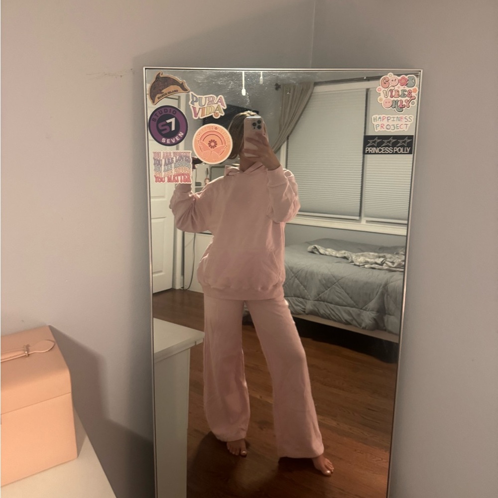 Cozy Pink Lounge/Sweat Set
